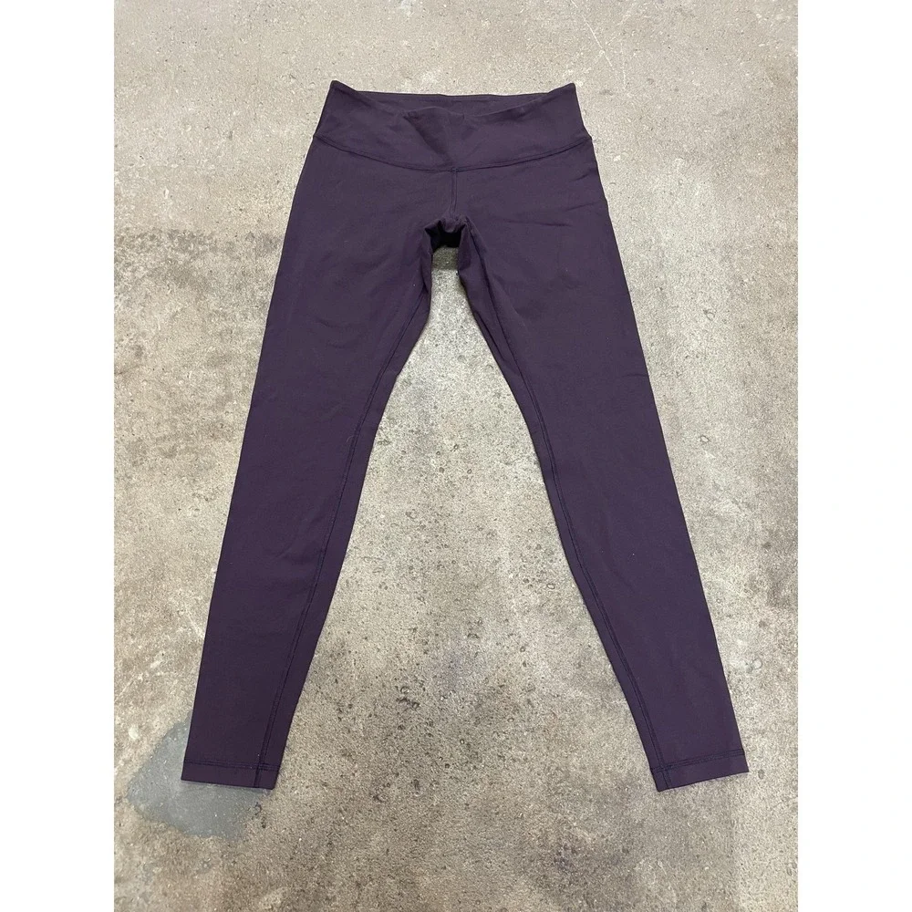Lululemon Leggings‎ Womens 4 Purple High Rise Yoga Athletic Stretch Pants Ankle